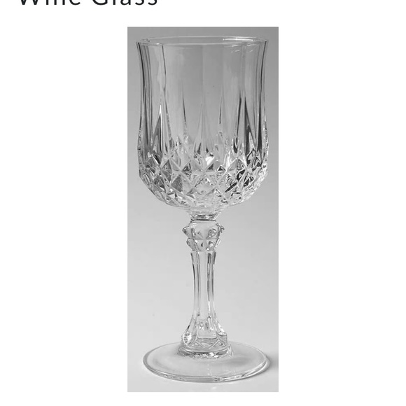 Longchamp Clear. 4 Wine or Sherry lGobletCristal’ D’Arquse ( Duaand ) - Picture 6 of 9